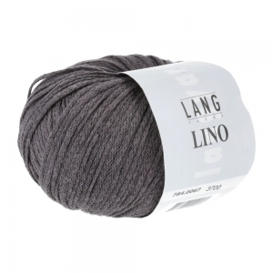 Lang Yarns Lino - Pelote de 50 gr - Coloris 0067 Choco