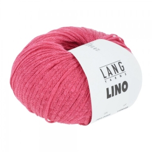 Lang Yarns Lino - Pelote de 50 gr - Coloris 0085 Pink