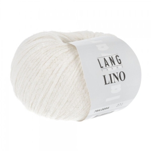 Lang Yarns Lino - Pelote de 50 gr - Coloris 0094 Offwhite