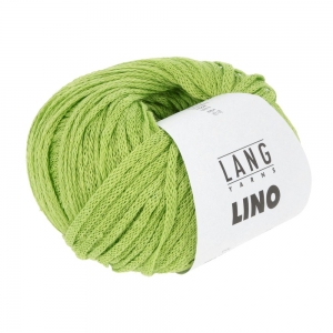 Lang Yarns Lino - Pelote de 50 gr - Coloris 0116 Vert Claire