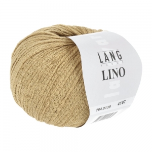 Lang Yarns Lino - Pelote de 50 gr - Coloris 0139 Maïs