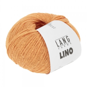 Lang Yarns Lino - Pelote de 50 gr - Coloris 0159 Orange