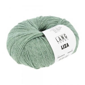 Lang Yarns Liza - Pelote de 50 gr - Coloris 0018 Vert