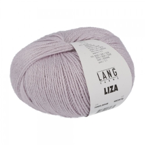 Lang Yarns Liza - Pelote de 50 gr - Coloris 0048 Vieux Rose