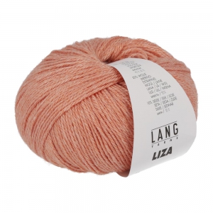 Lang Yarns Liza - Pelote de 50 gr - Coloris 0059 Orange