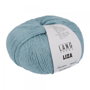Lang Yarns Liza - Pelote de 50 gr - Coloris 0074 Atlantique