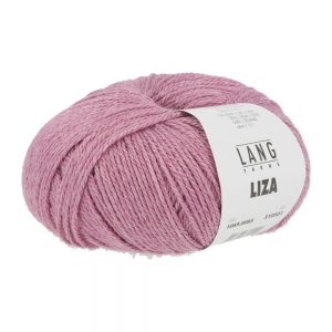Lang Yarns Liza - Pelote de 50 gr - Coloris 0085 Pink