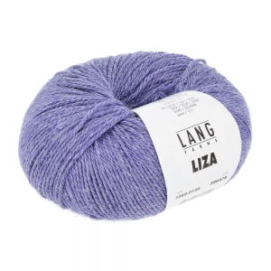 Lang Yarns Liza - Pelote de 50 gr - Coloris 0146 Lilas