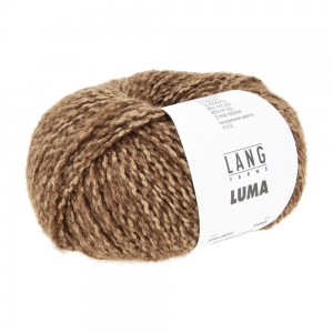 Lang Yarns Luma - Pelote de 50 gr - Coloris 0011 Cognac