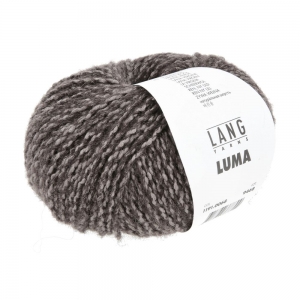 Lang Yarns Luma - Pelote de 50 gr - Coloris 0068 Marron Foncé