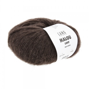 Lang Yarns Malou Light - Pelote de 50 gr - Coloris 0168 Chocolat
