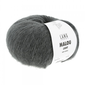 Lang Yarns Malou Light - Pelote de 50 gr - Coloris 0170 Charbon