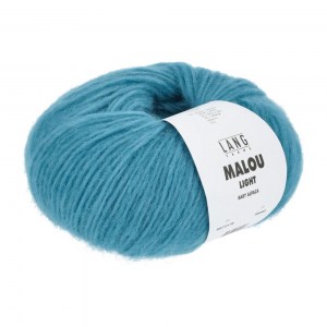 Lang Yarns Malou Light - Pelote de 50 gr - Coloris 0178 Turquoise