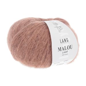 Lang Yarns Malou Light - Pelote de 50 gr - Coloris 0248 Bois De Rose