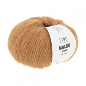 Lang Yarns Malou Light - Pelote de 50 gr - Coloris 0259 Mandarine