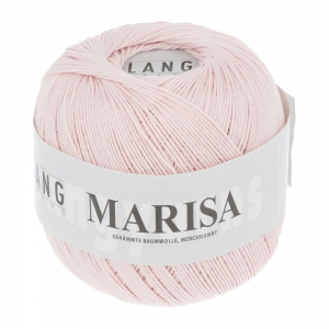 Lang Yarns Marisa - Pelote de 50 gr - Coloris 0009 Rose
