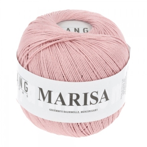 Lang Yarns Marisa - Pelote de 50 gr - Coloris 0048 Rose Moyen