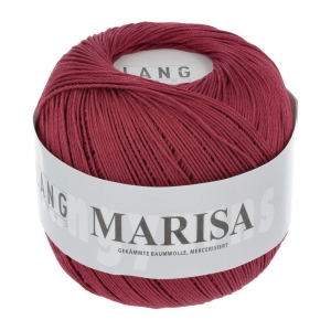 Lang Yarns Marisa - Pelote de 50 gr - Coloris 0063 Rouge