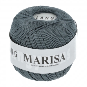 Lang Yarns Marisa - Pelote de 50 gr - Coloris 0070 Gris Foncé