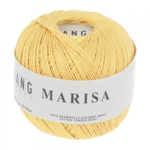 Lang Yarns Marisa - Pelote de 50 gr - Coloris 0077 Jaune