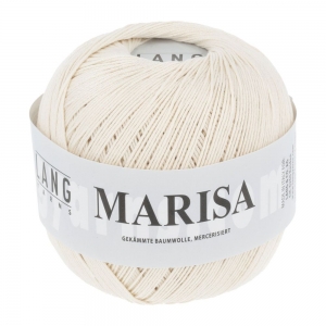 Lang Yarns Marisa - Pelote de 50 gr - Coloris 0094 Panna