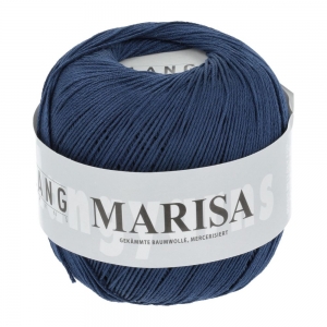 Lang Yarns Marisa - Pelote de 50 gr - Coloris 0135 Bleu Marine