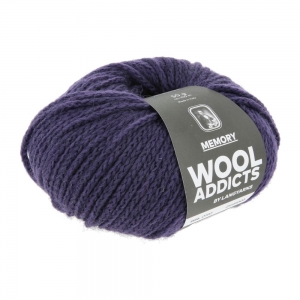 Lang Yarns Memory - Pelote de 50 gr - Coloris 0190 Blackberry
