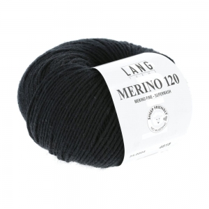 Lang Yarns Merino 120 - Pelote de 50 gr - Coloris 0004