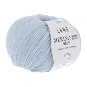 Lang Yarns Merino 200 Bébé - Pelote de 50 gr - Coloris 0320