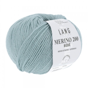 Lang Yarns Merino 200 Bébé - Pelote de 50 gr - Coloris 0472