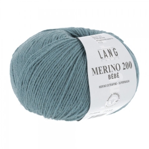 Lang Yarns Merino 200 Bébé - Pelote de 50 gr - Coloris 0474