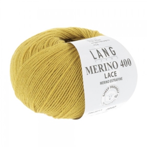 Lang Yarns Merino 400 Lace - Pelote de 25 gr - Coloris 0211 Bronze