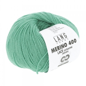 Lang Yarns Merino 400 Lace - Pelote de 25 gr - Coloris 0374 Reseda