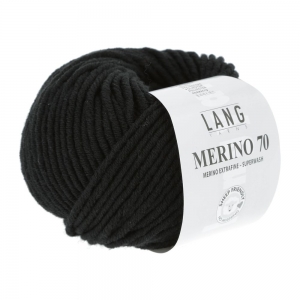 Lang Yarns Merino 70 - Pelote de 50 gr - Coloris 0004