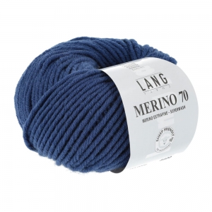 Lang Yarns Merino 70 - Pelote de 50 gr - Coloris 0006