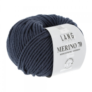 Lang Yarns Merino 70 - Pelote de 50 gr - Coloris 0010