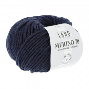 Lang Yarns Merino 70 - Pelote de 50 gr - Coloris 0025