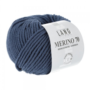 Lang Yarns Merino 70 - Pelote de 50 gr - Coloris 0034