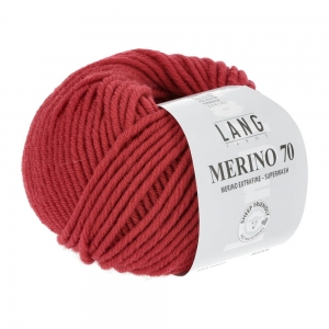 Lang Yarns Merino 70 - Pelote de 50 gr - Coloris 0060