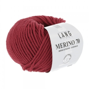 Lang Yarns Merino 70 - Pelote de 50 gr - Coloris 0061