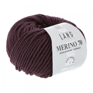 Lang Yarns Merino 70 - Pelote de 50 gr - Coloris 0080