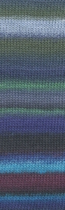 Lang Yarns Mille Colori Socks & Lace Luxe - Pelote de 100 gr - Coloris 0006