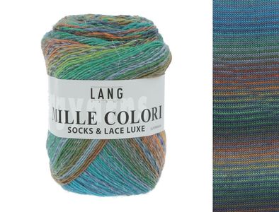 Lang Yarns Mille Colori Socks & Lace Luxe - Pelote de 100 gr - Coloris 0152