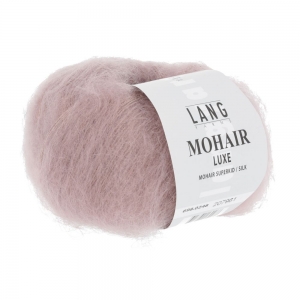 Lang Yarns Mohair Luxe - Pelote de 25 gr - Coloris 0248 Vieuxrose Clair