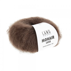 Lang Yarns Mohair Luxe - Pelote de 25 gr - Coloris 0267 Chocolat