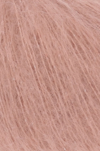 Lang Yarns Mohair Luxe Lame - Pelote de 25 gr - Coloris 0128 Argent - Saumon