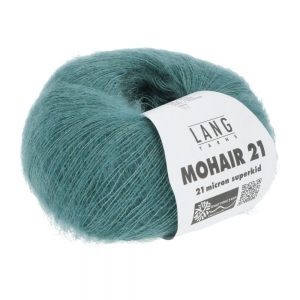 Lang Yarns Mohair 21 - Pelote de 25 gr - Coloris 0074 Atlantique