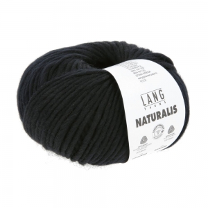 Lang Yarns Naturalis - Pelote de 50 gr - Coloris 0004 Noir