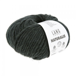 Lang Yarns Naturalis - Pelote de 50 gr - Coloris 0018 Vert Foncé
