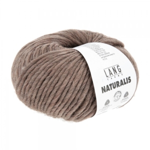 Lang Yarns Naturalis - Pelote de 50 gr - Coloris 0096 Marron Clair